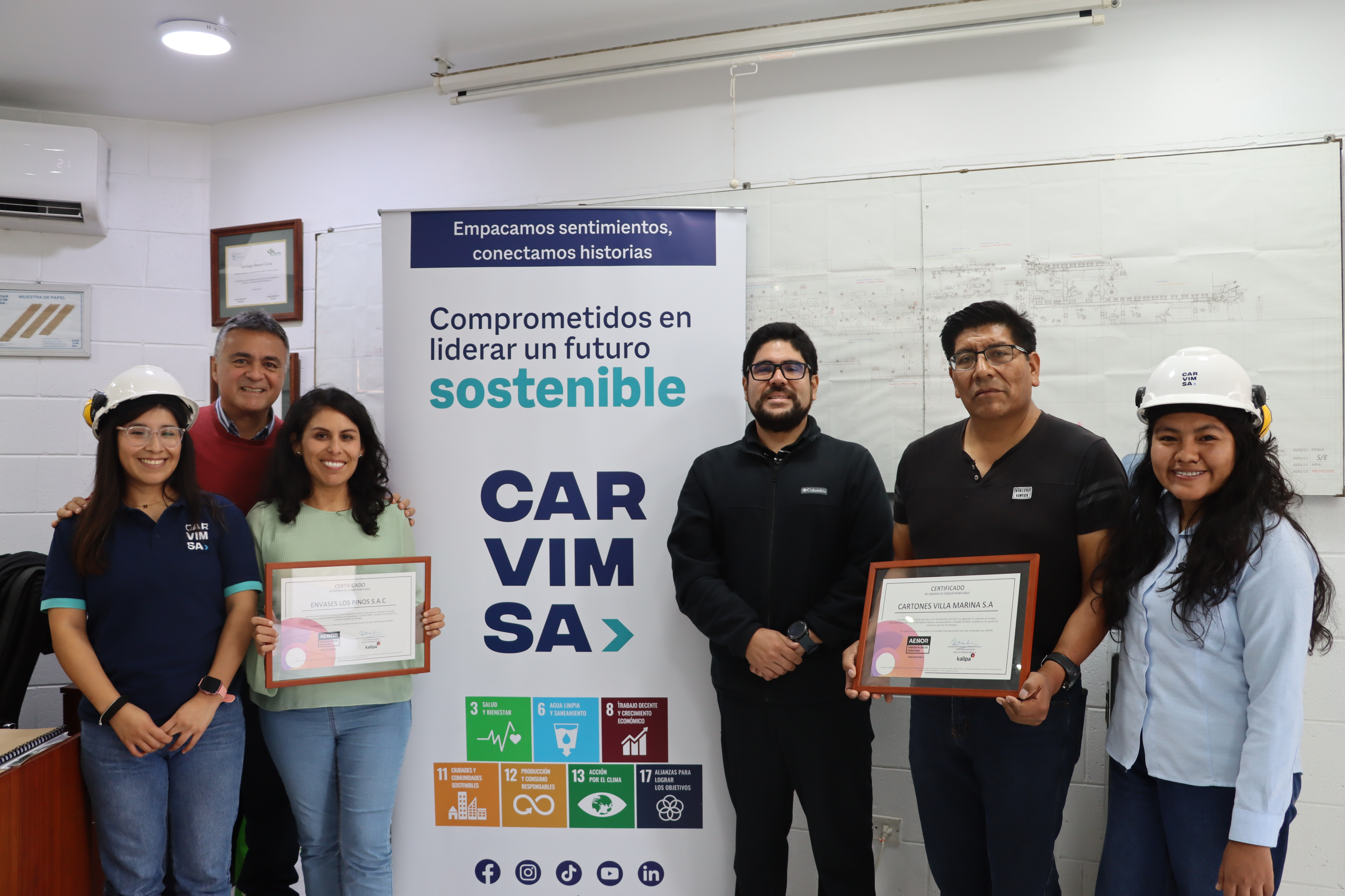 ¡Carvimsa opera con energía 100% renovable y evita más de 2,300 toneladas de CO₂ en 2024!
