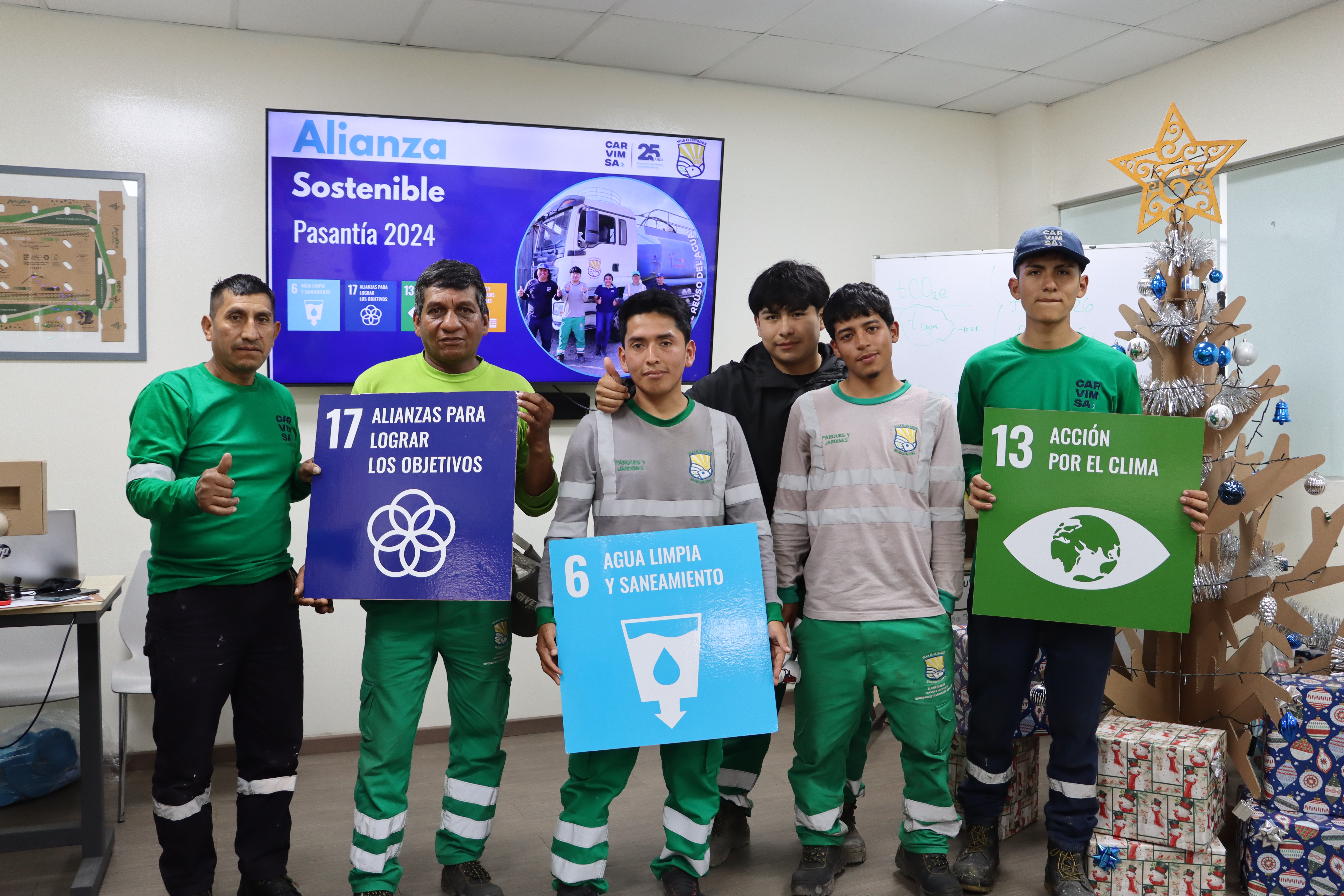 ¡CARVIMSA y Villa El Salvador: Transformando agua en sostenibilidad!